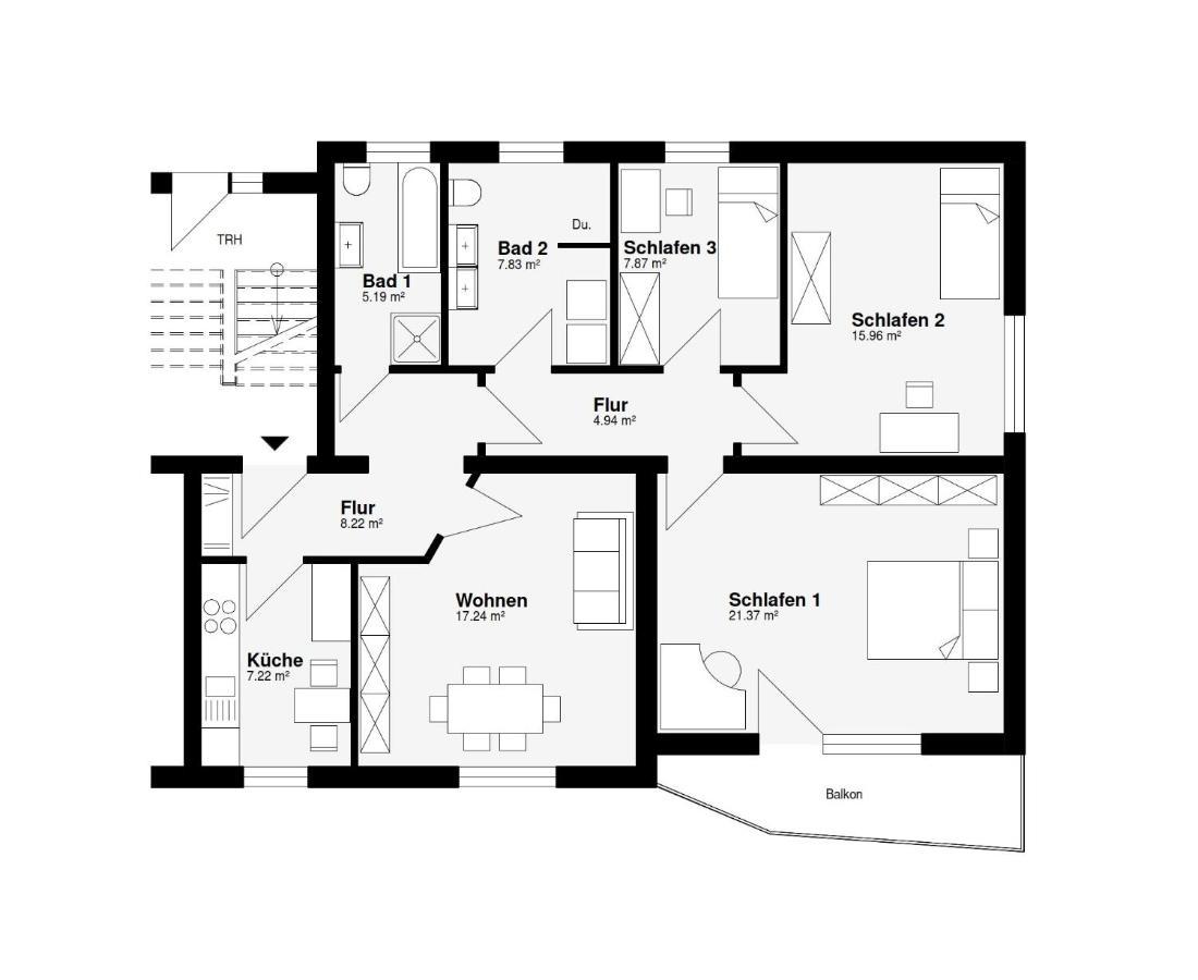 Ferienwohnung Friedrich Ulrich 沃尔芬比特尔 外观 照片